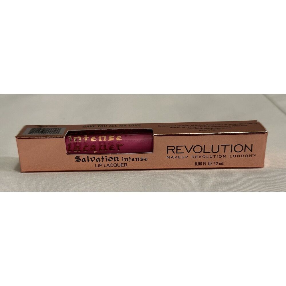 Revolution Gave You All My Love Salvation Intense Lip Lacquer 2 mL NEW